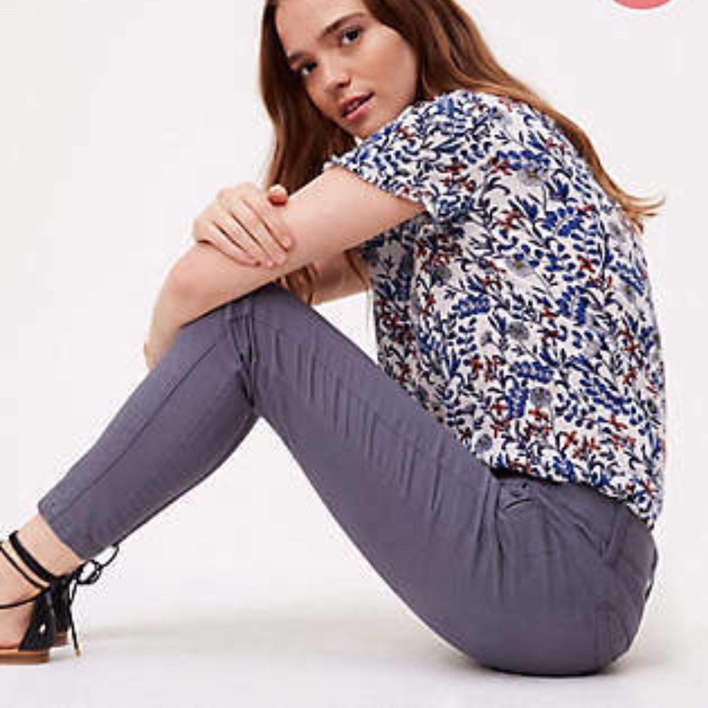 THE LOFT GREY PANTS